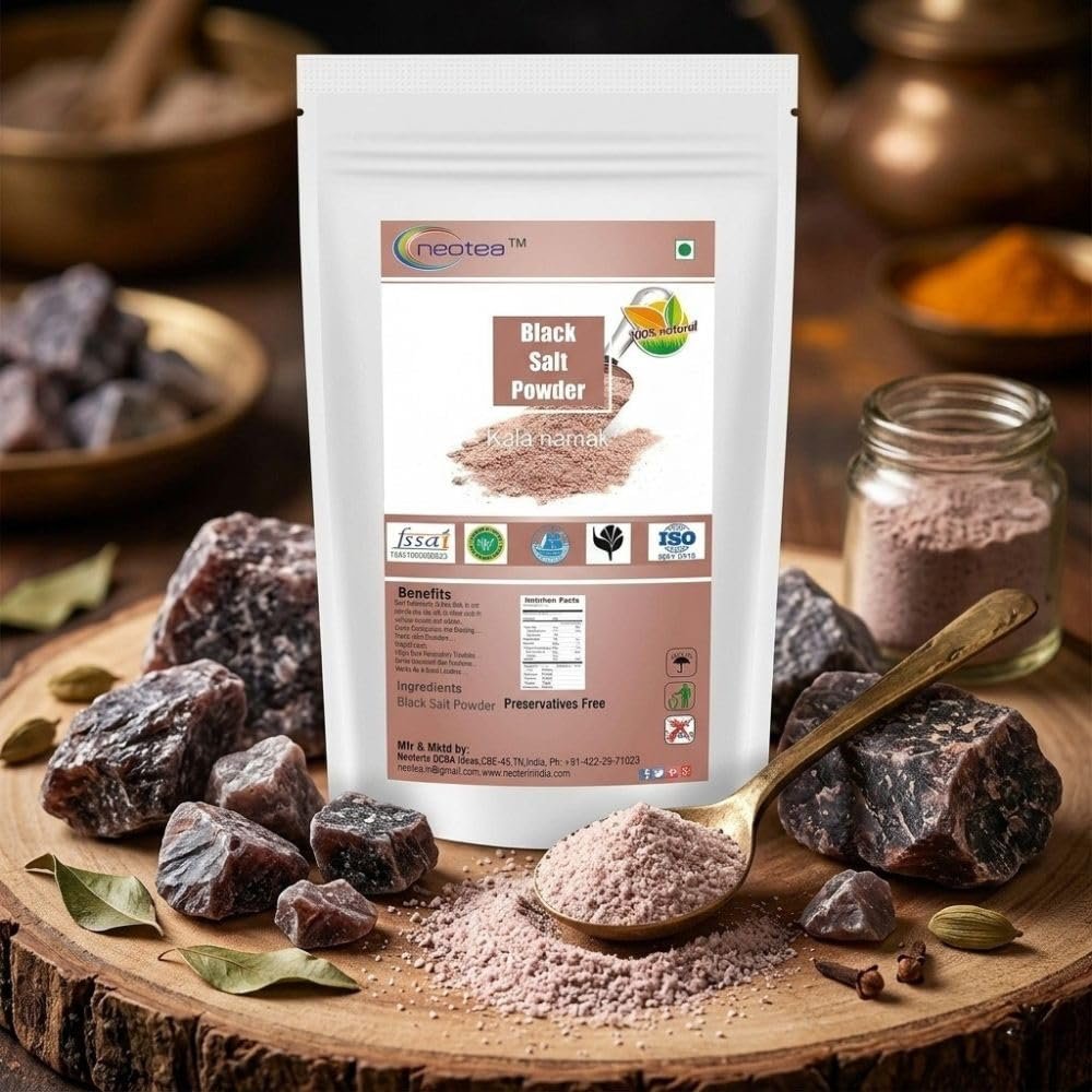 From The Earth Black Salt 400g