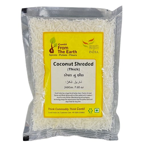 From The Earth Coconut Shredded Thick 200g