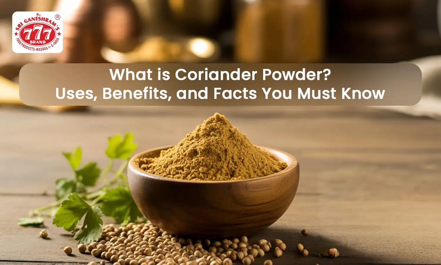From The Earth Coriander Powder 800g