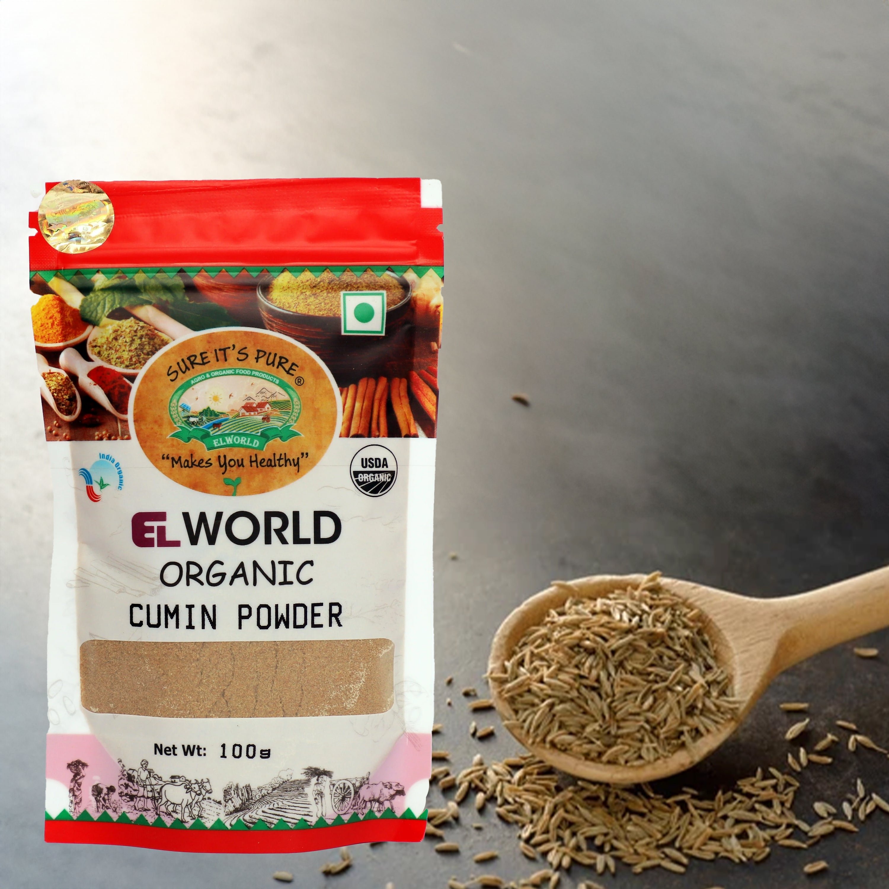 From The Earth Cumin Powder 400g