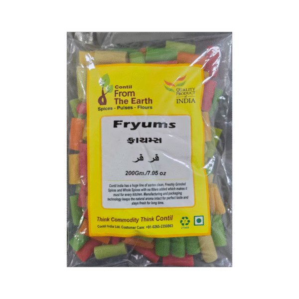 From The Earth Fryums Pipe 200g