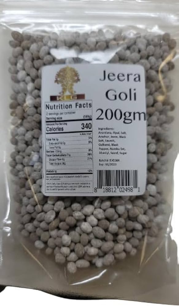 From The Earth Jeera Goli 200g