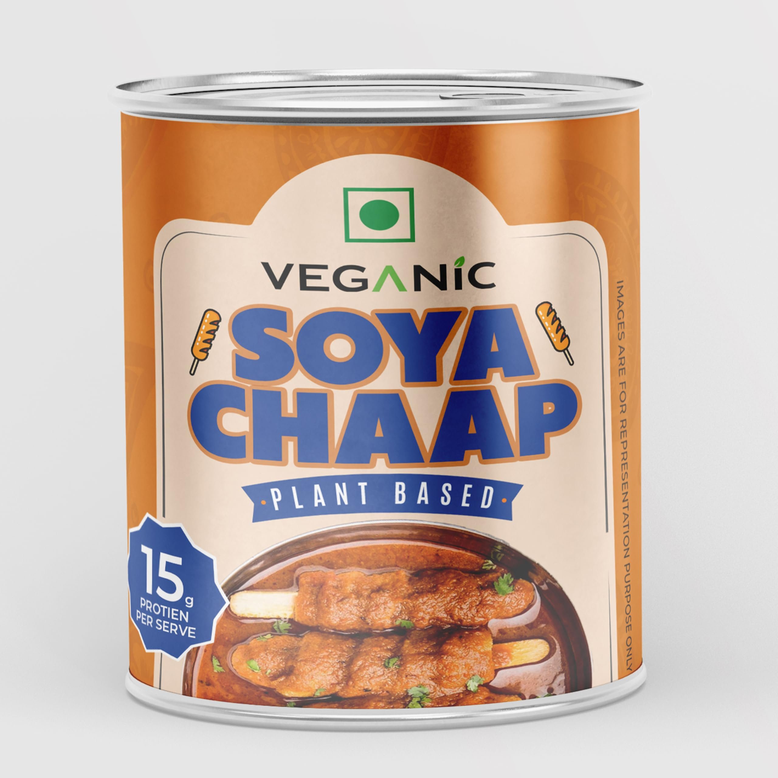 From The Earth Multigrain Soya Chaap 850g
