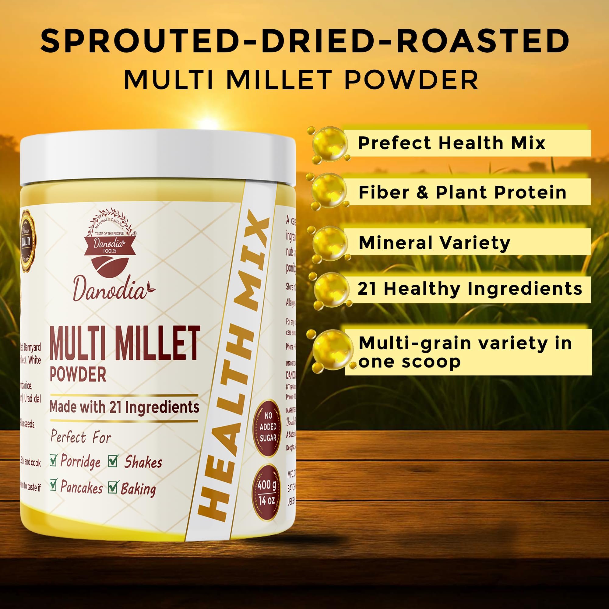 From The Earth Organic Jaggery Powder 400g