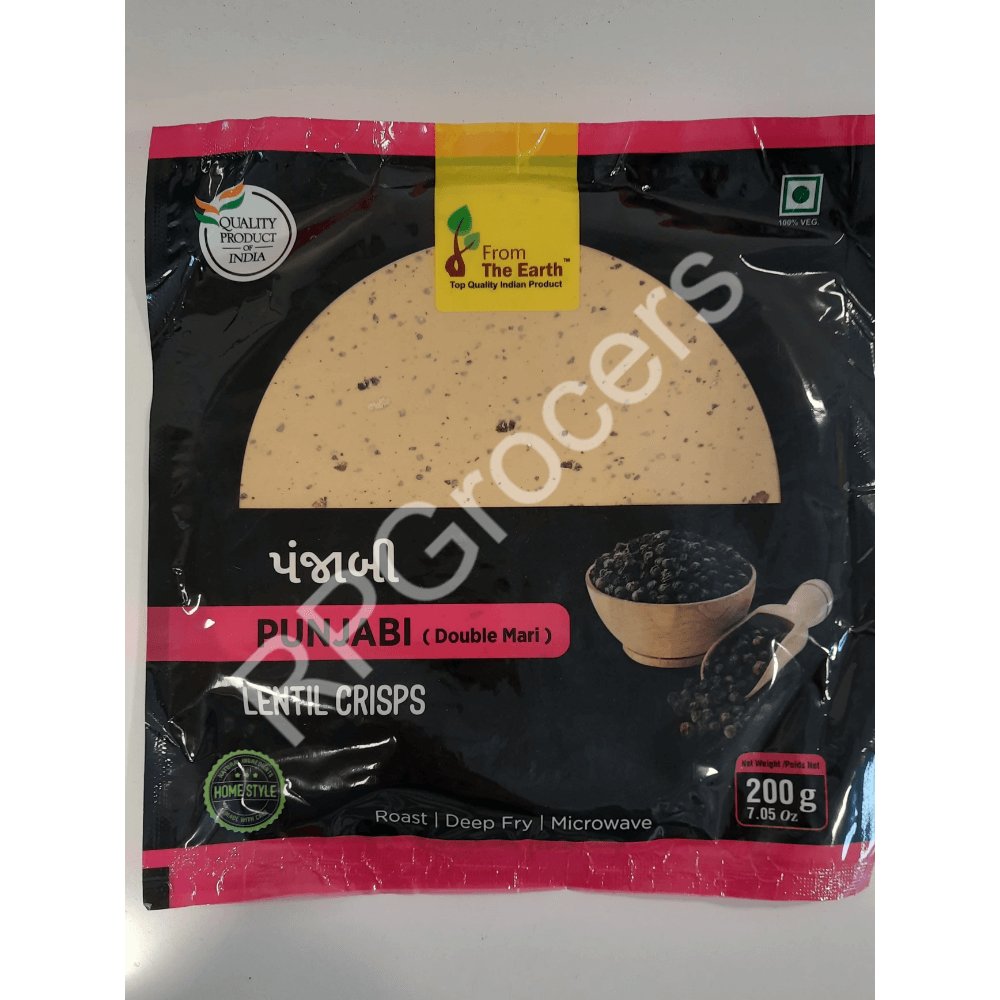 From The Earth Punjabi Papad 200g