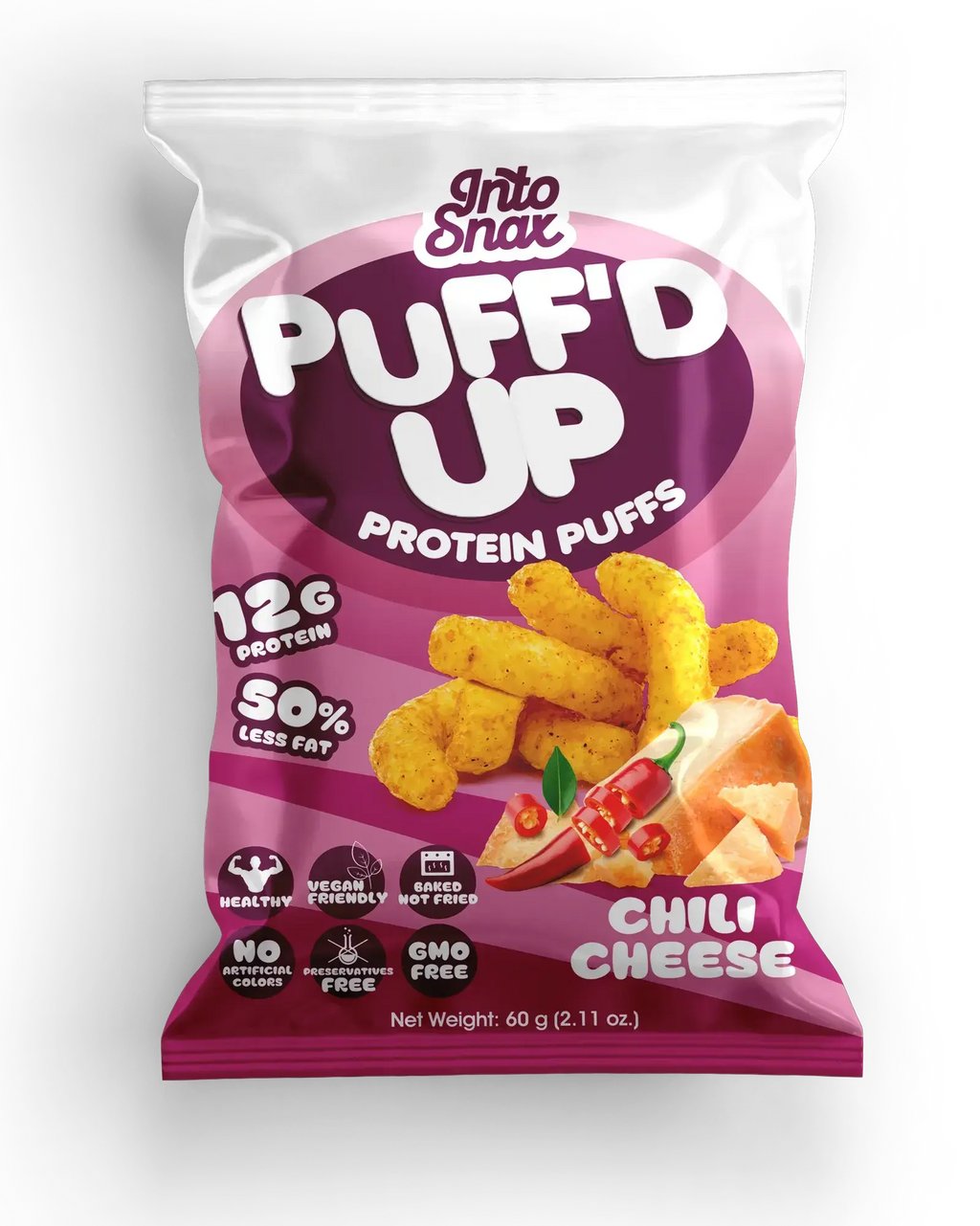 Fun Flipes Ghost Puffs 60g - Snacks