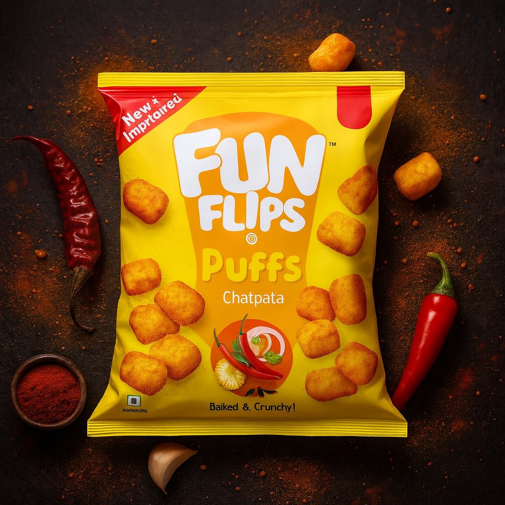 Fun Flips Puff Chatpata