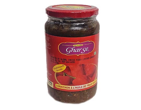GHARSE Red Chilli Pickle