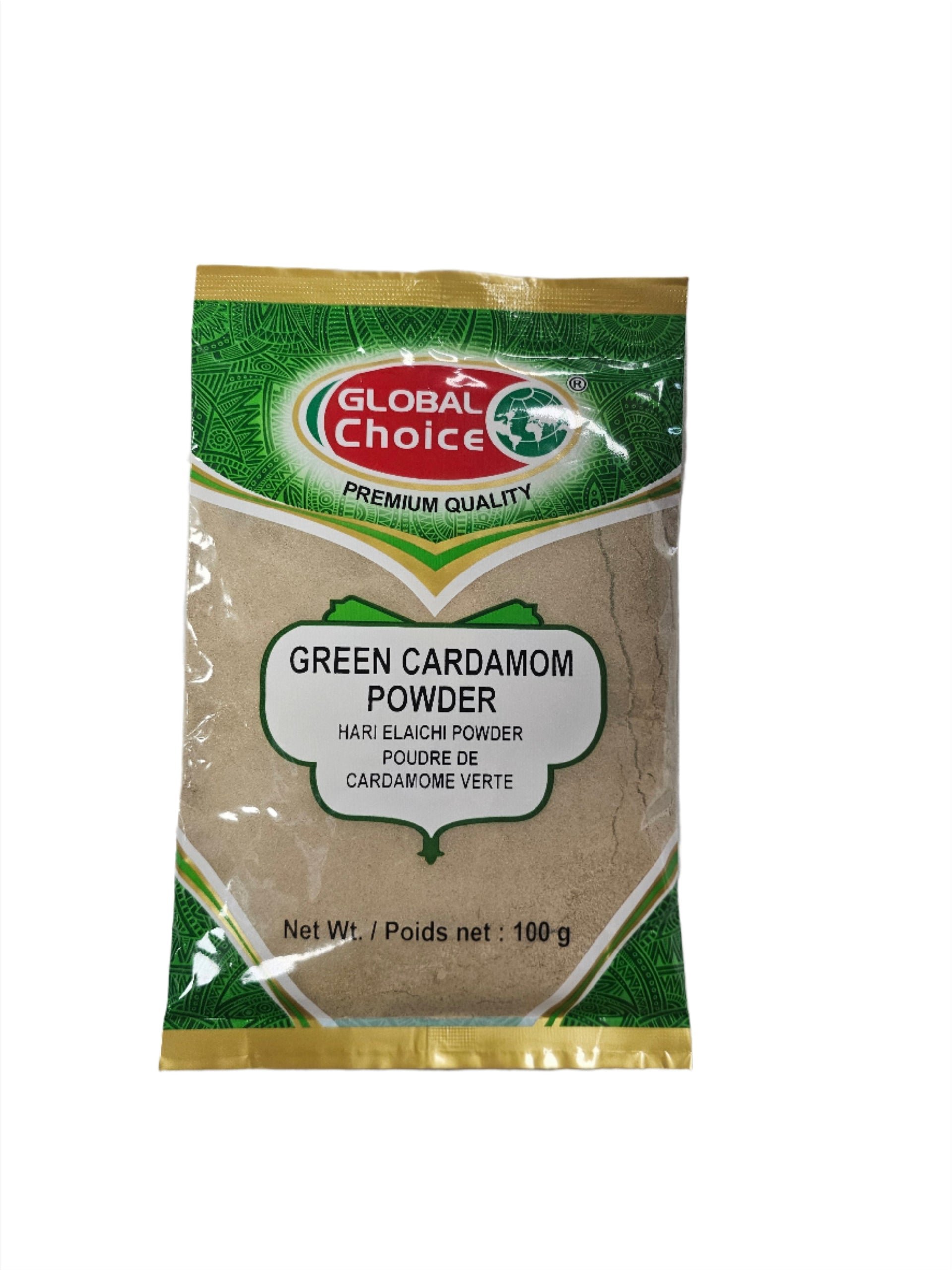 GLOBAL CHOICE Green Cardamom Powder 100g