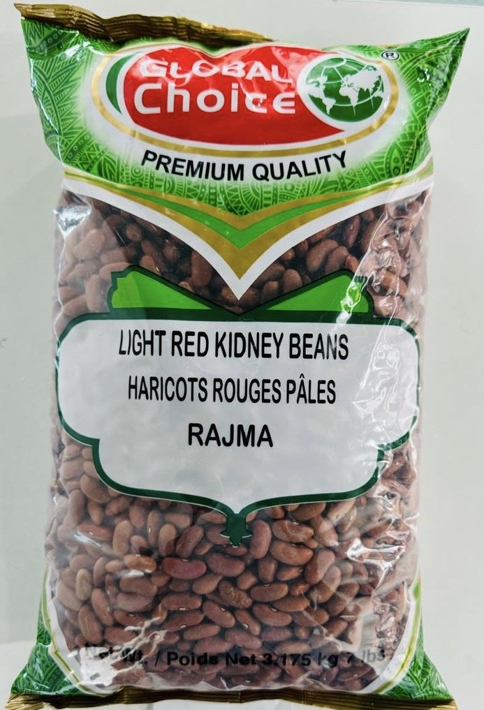 GLOBAL CHOICE Light Red Kidney Beans 7lb