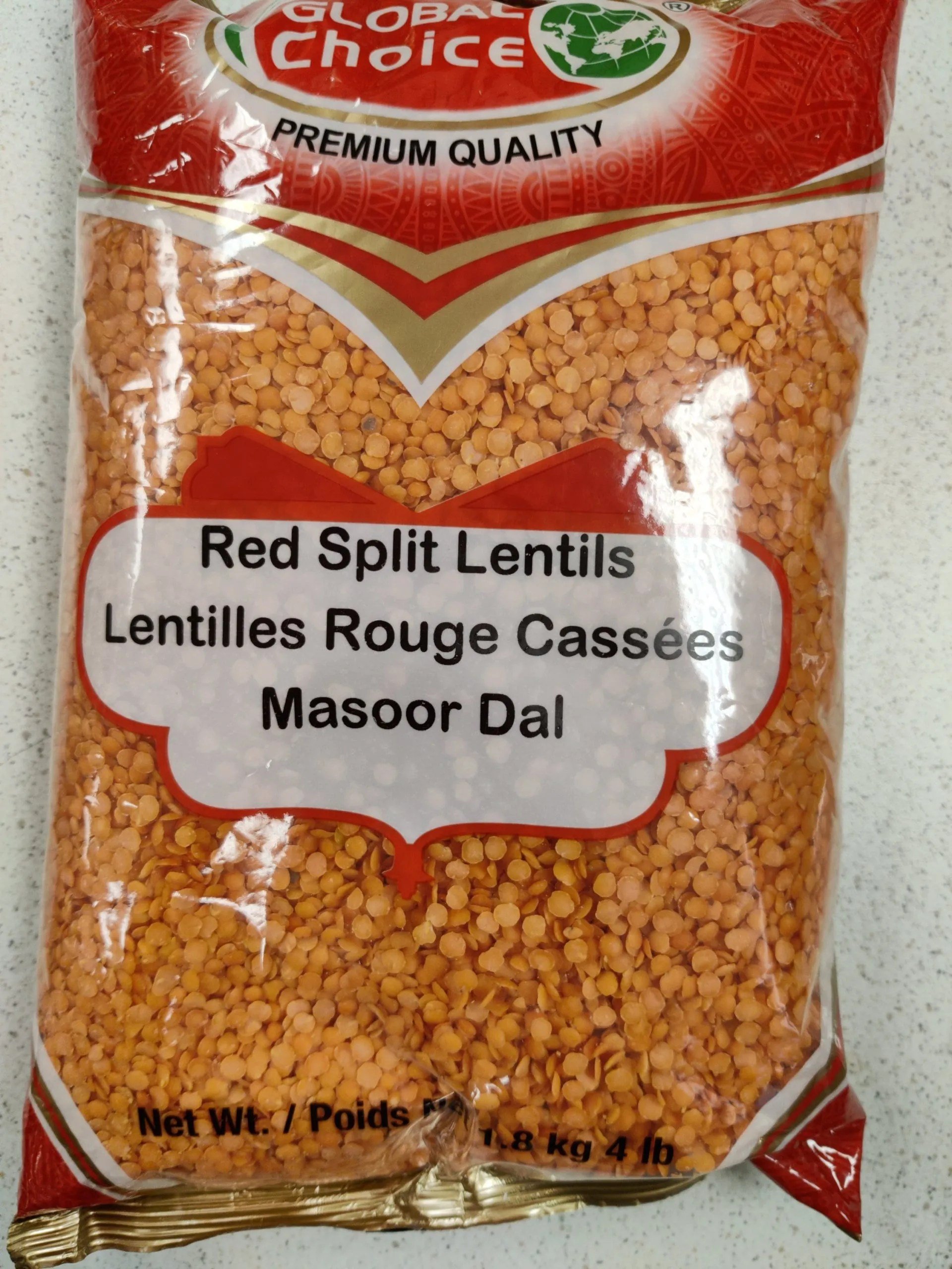 GLOBAL CHOICE Masoor Gota 7lb