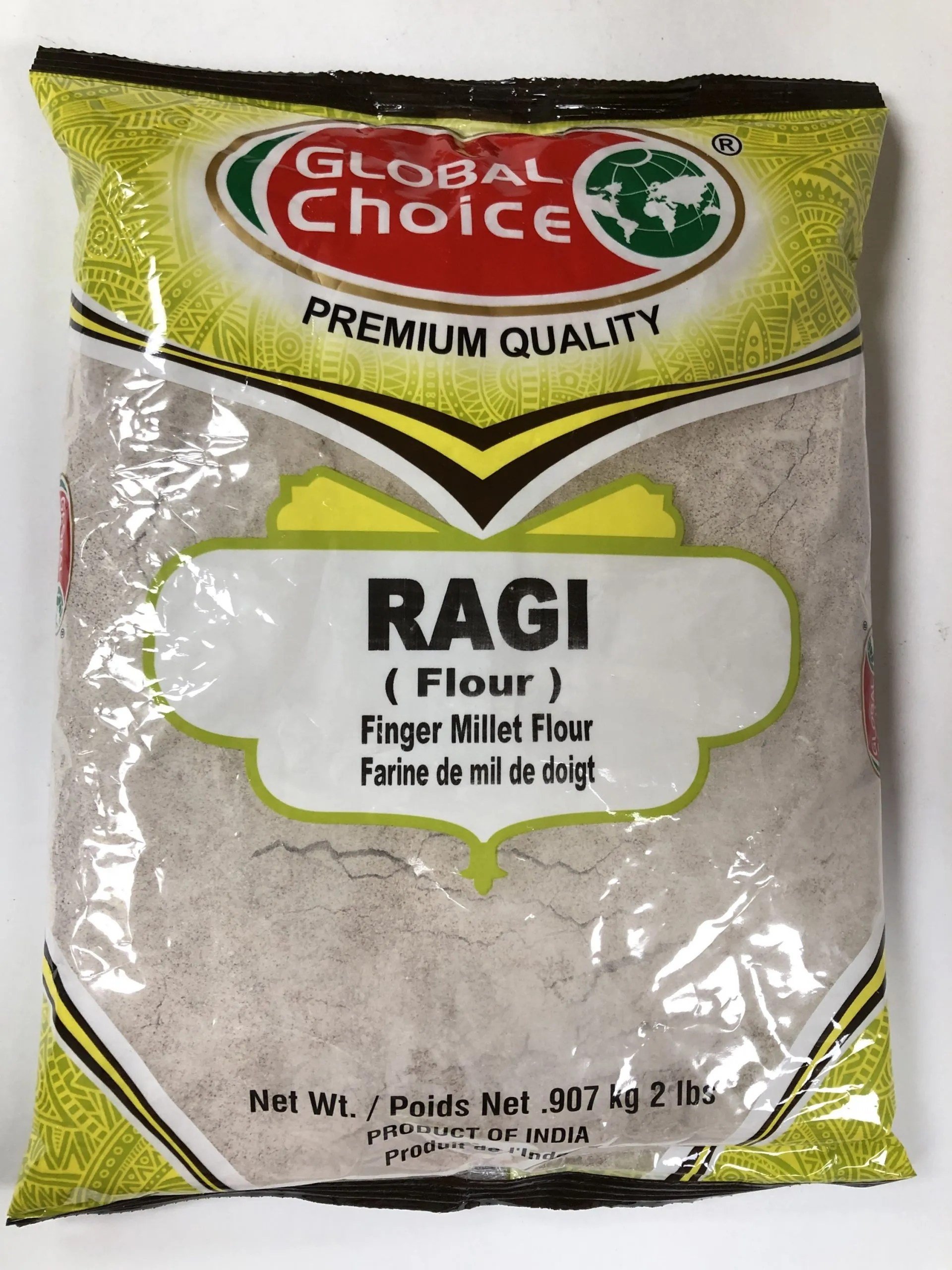 GLOBAL CHOICE Ragi Millet 800g - Flour & Grains