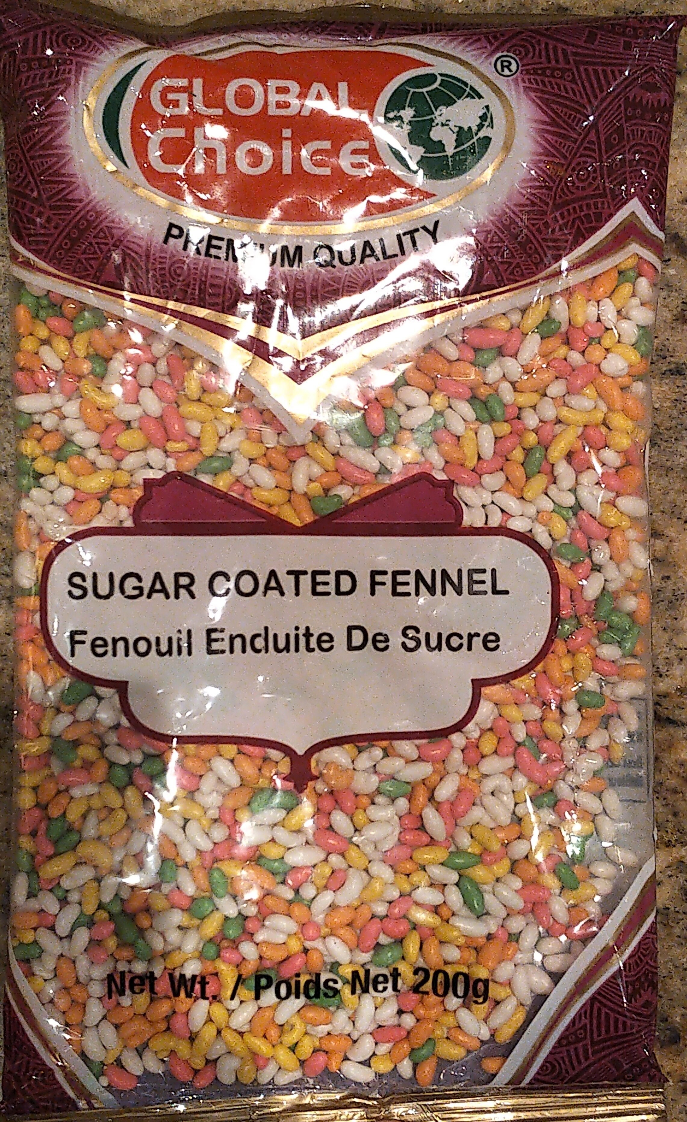 GLOBAL CHOICE Sugar Coated Fennel 200g