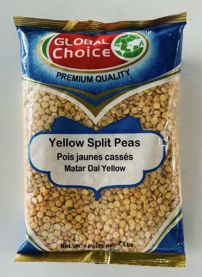 GLOBAL CHOICE Yellow Split Peas 2lb