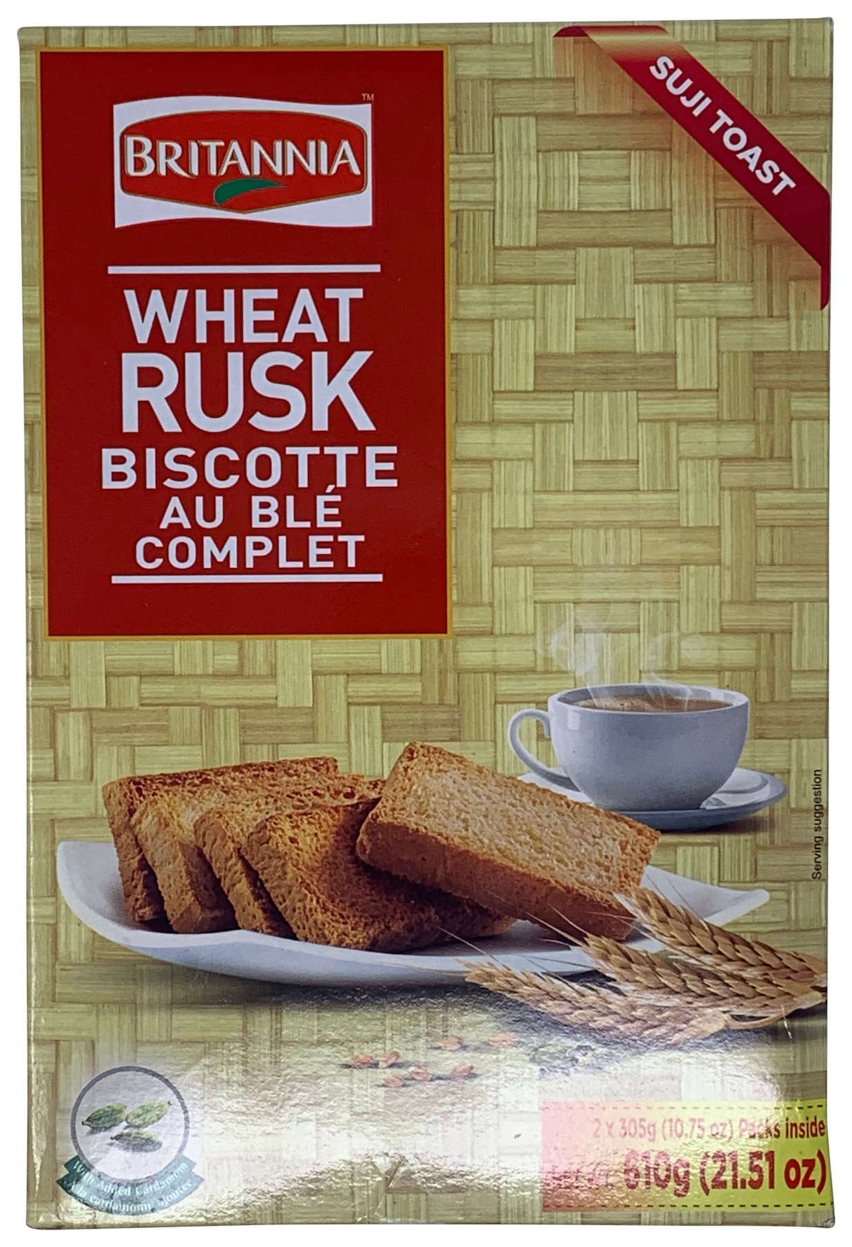 GREENZ Suji Rusk 350g