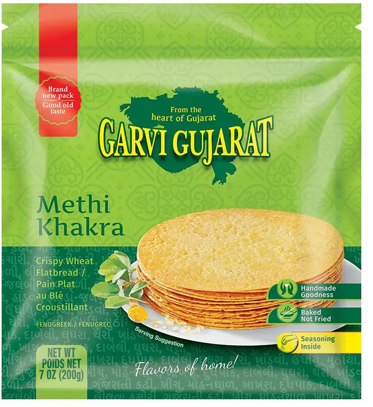 Garvi Gujarat Methi Khakhara