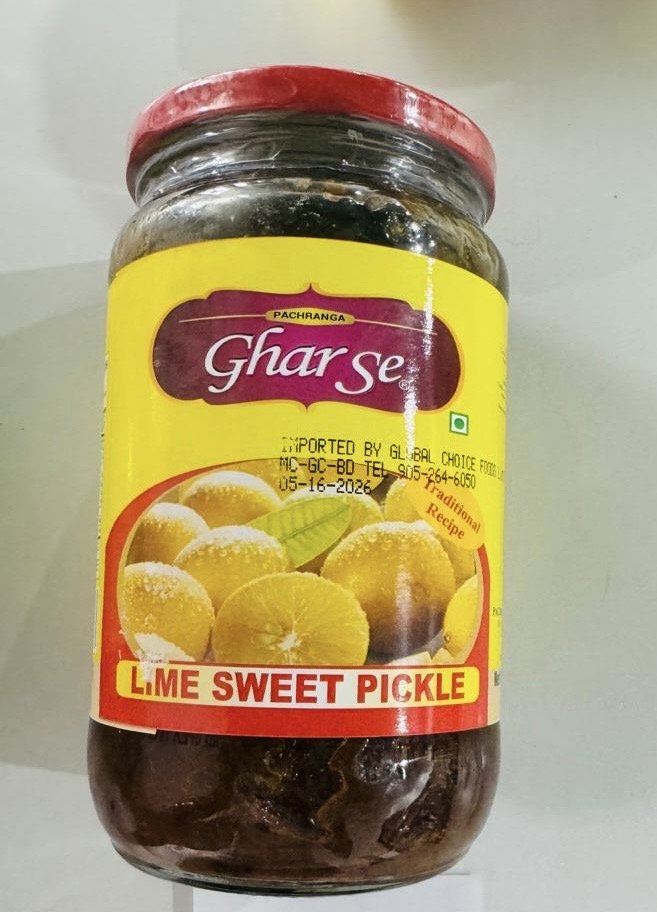 Gharse Lime Sweet Pickle 800g