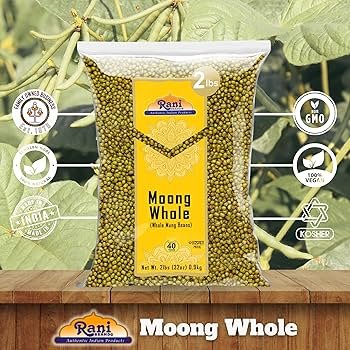Gold Grain Green Moong 2lb