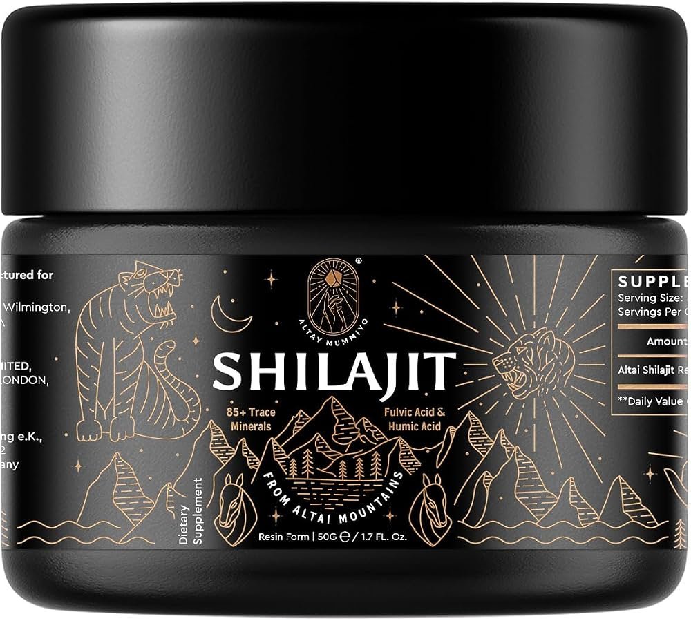 Gold Level Resin Shilajit Red