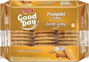 Golden Ajwain Biscuits 2.5lb - Snacks