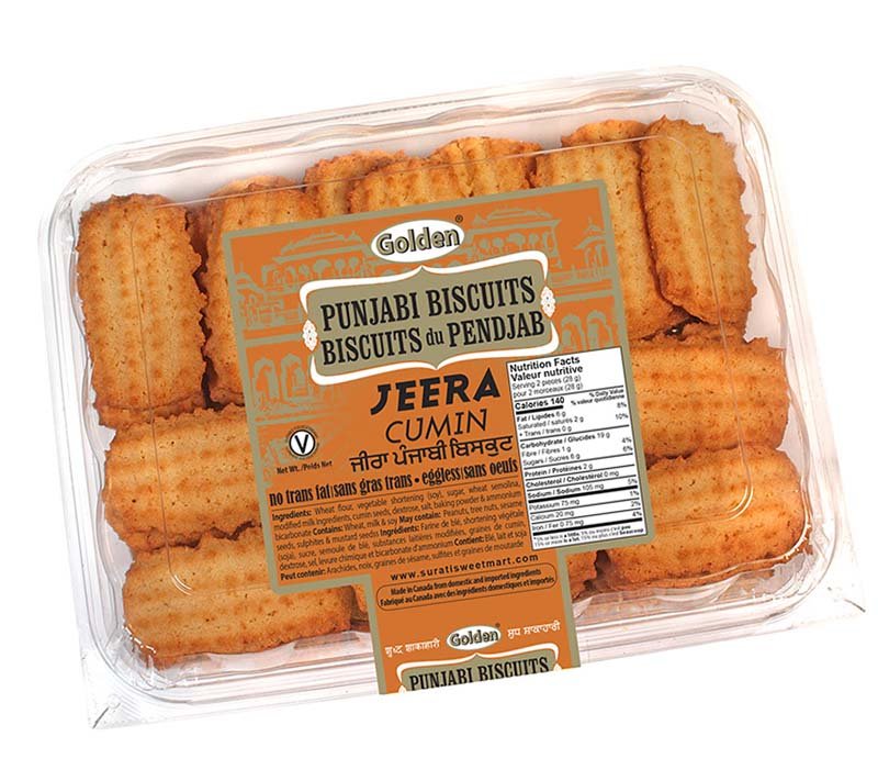 Golden Jeera Biscuits 680g - Snacks