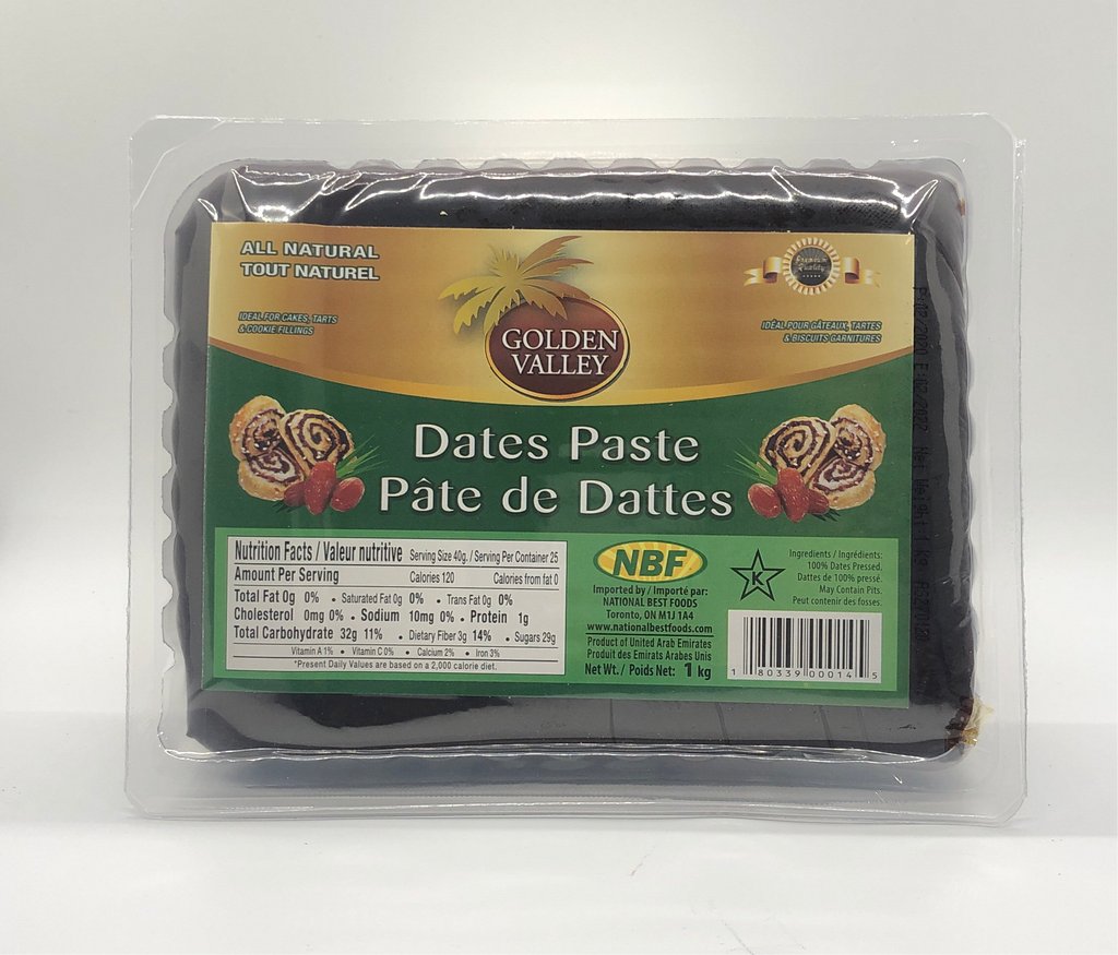 Golden Valley Dates Paste 1kg