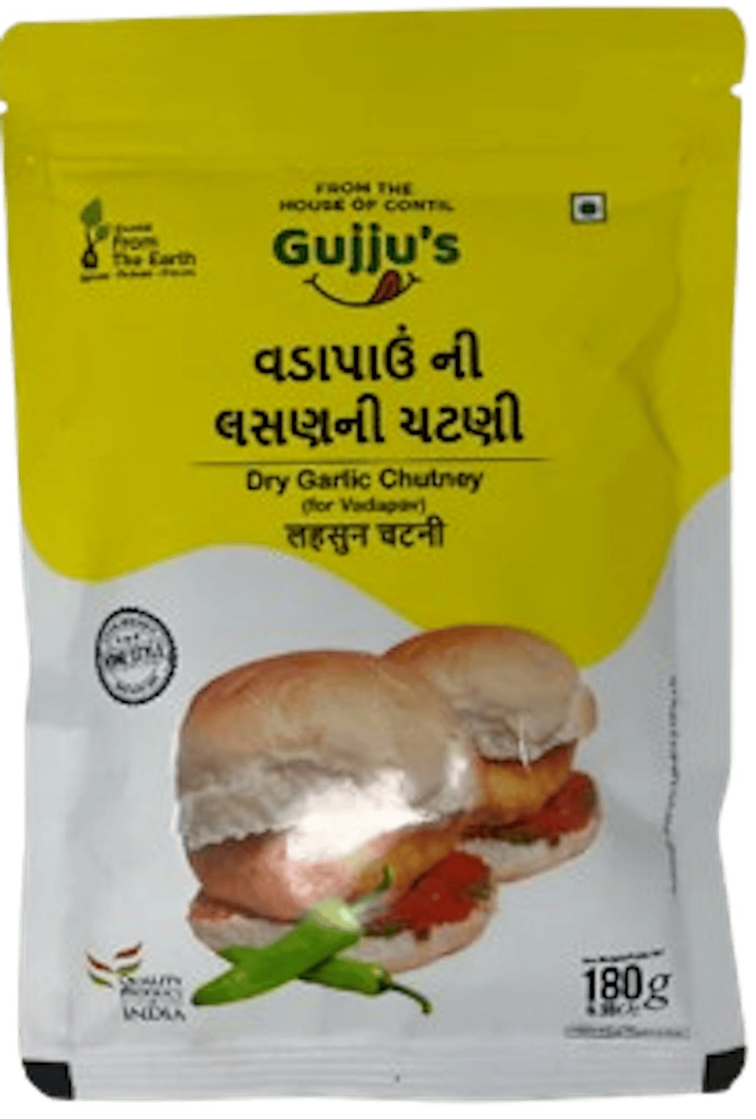 Gujju's Dry Garlic Chutney 180g