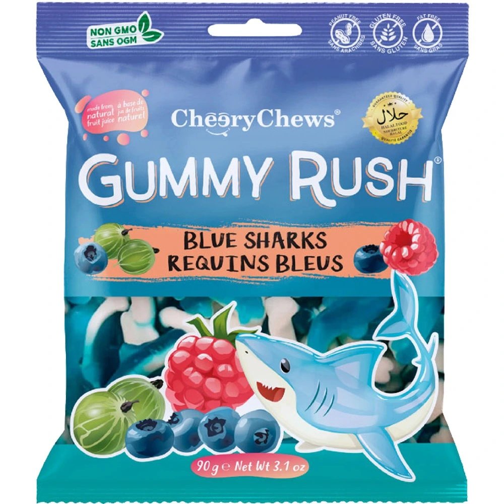 Gummy Rush Blue Sharks
