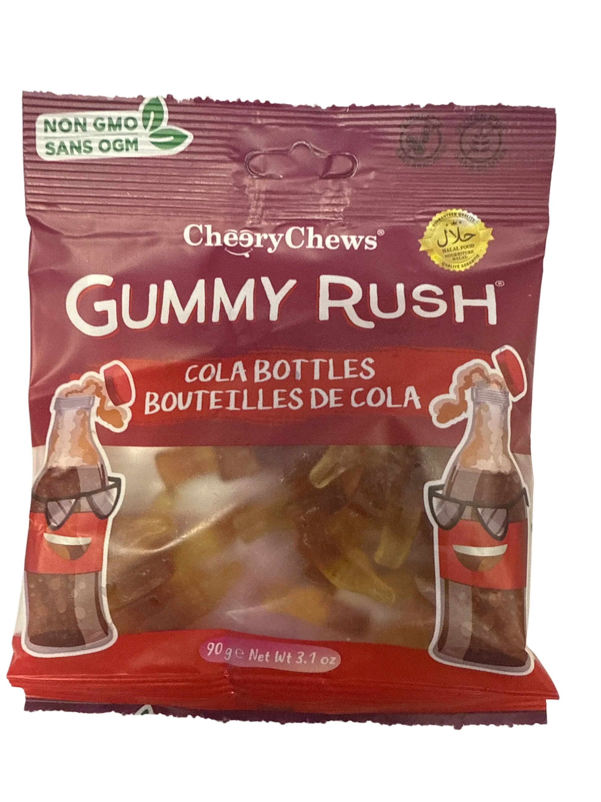 Gummy Rush Cola Bottles