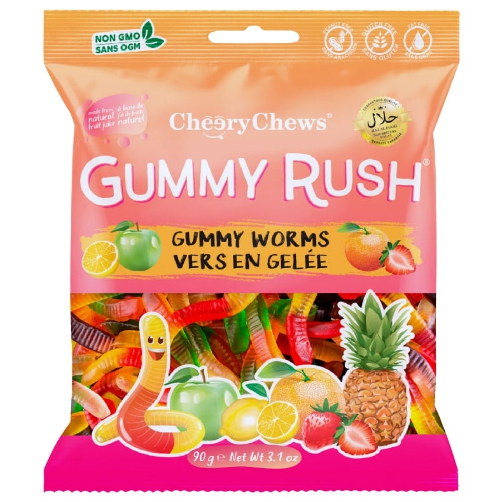 Gummy Rush Worms 90g