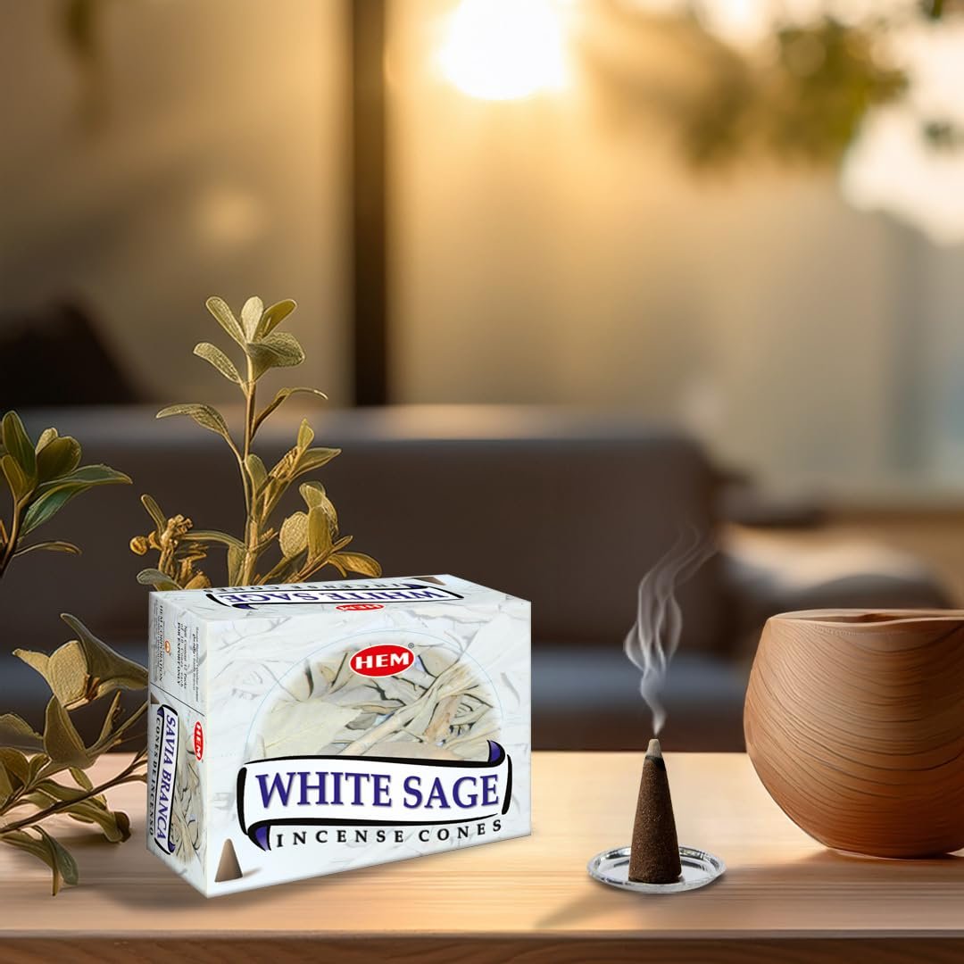 HEM White Sage Incense Cones