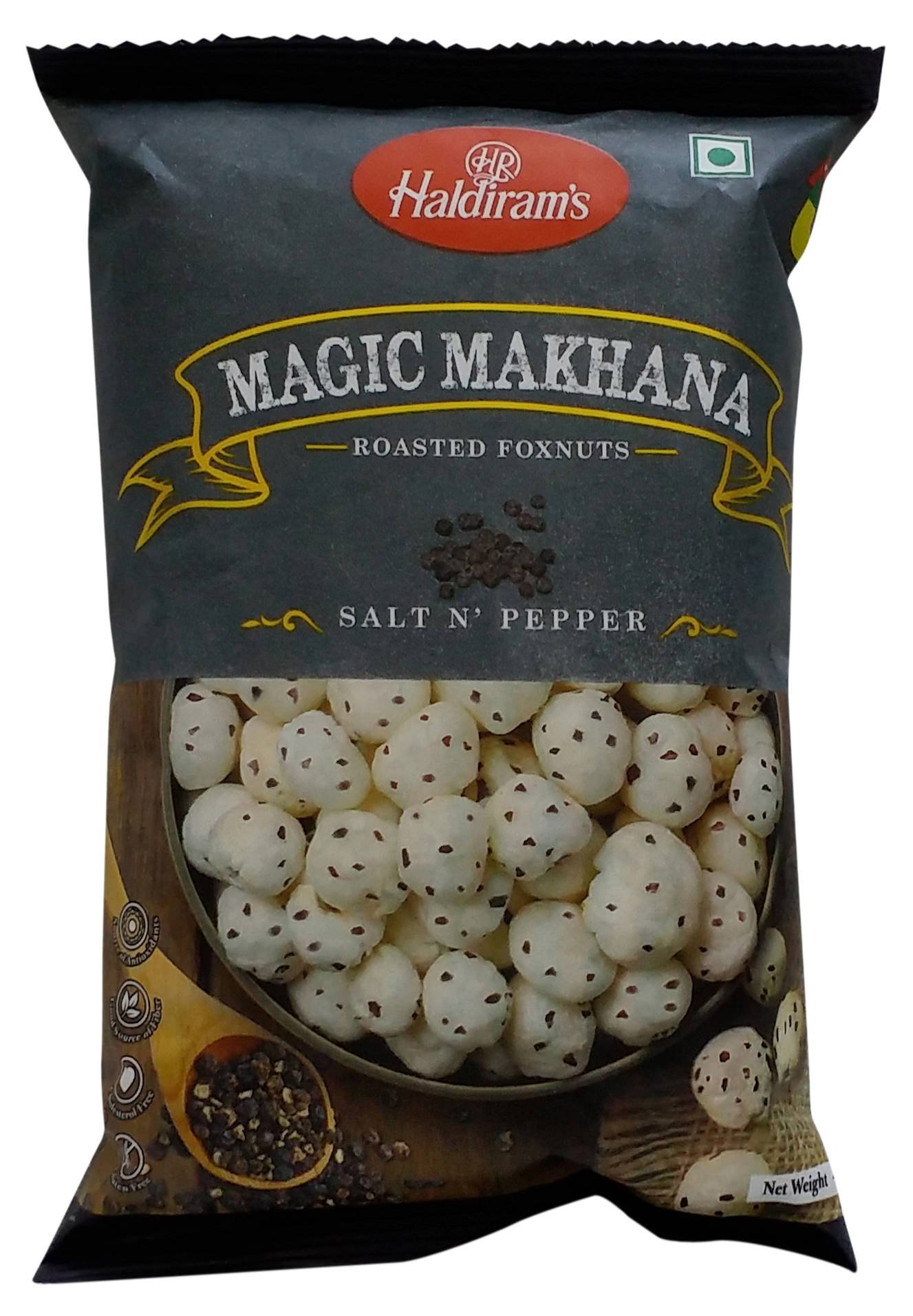 Haldiram's Makhana Salt and Pepper 30g