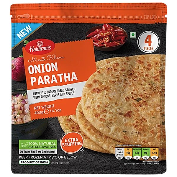 Haldiram's Onion Paratha 400g