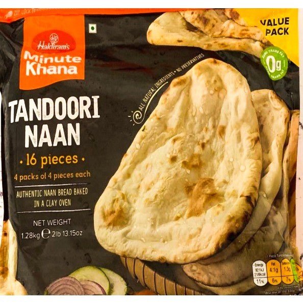 Haldirams Tandoori Naan 1.28kg