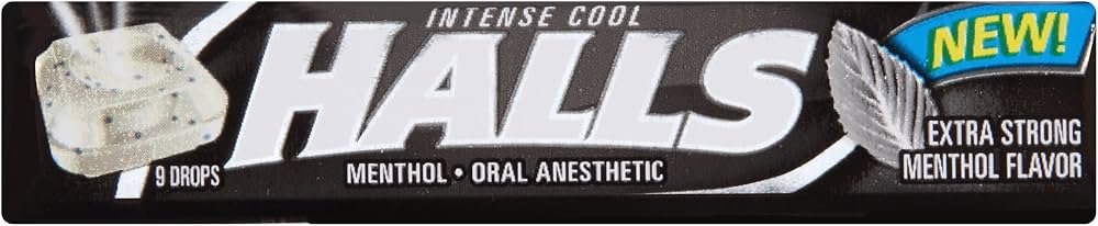 Halls Extra Strong Menthol
