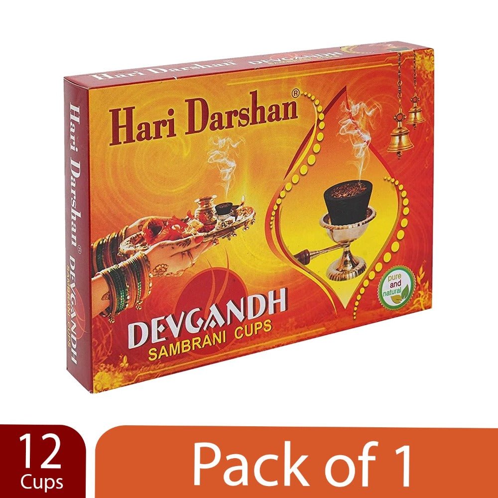 Hari Darshan Devgandh Sambrani Cups