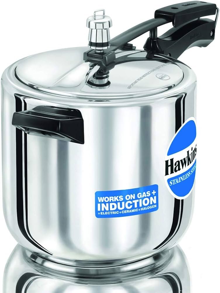 Hawkins Futura Hard Anodised Pressure Cooker 6L