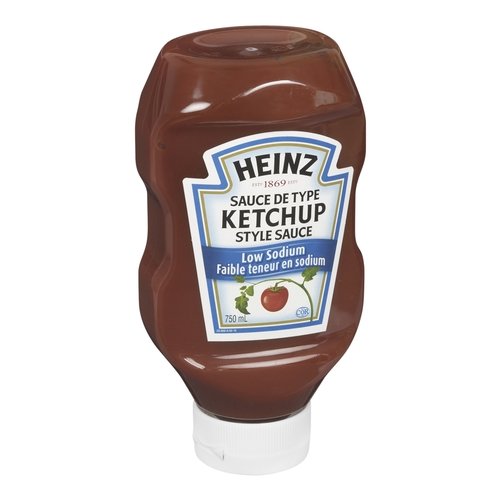 Heinz Ketchup Low Sodium 750ml