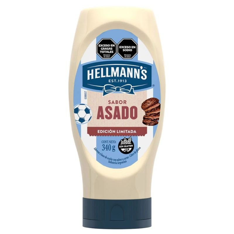Hellmann's Real Mayonnaise Squeeze 340g