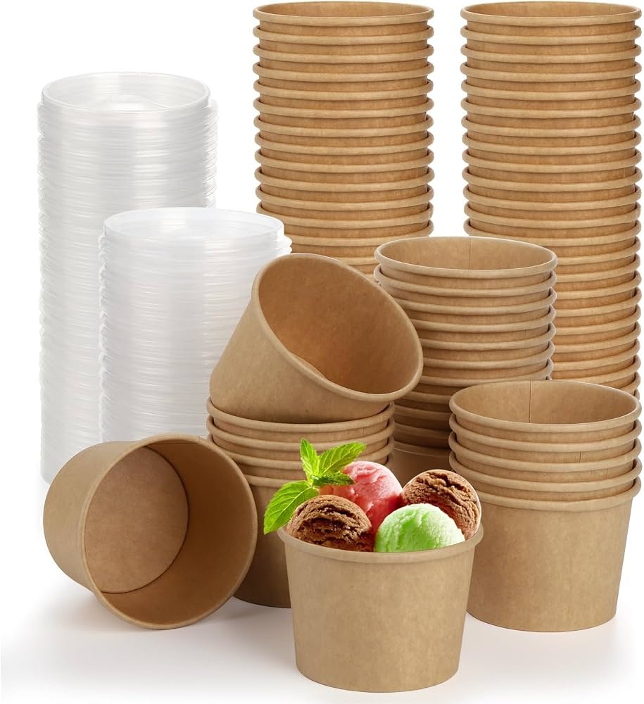 Hot Soup Cups with Lids 8oz