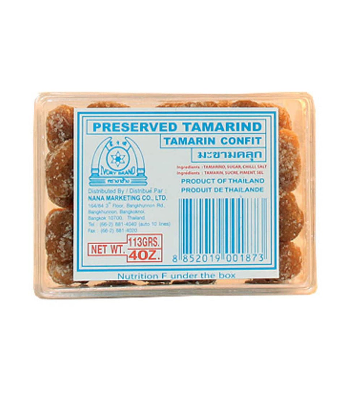 IVORY Preserved Tamarind 113g
