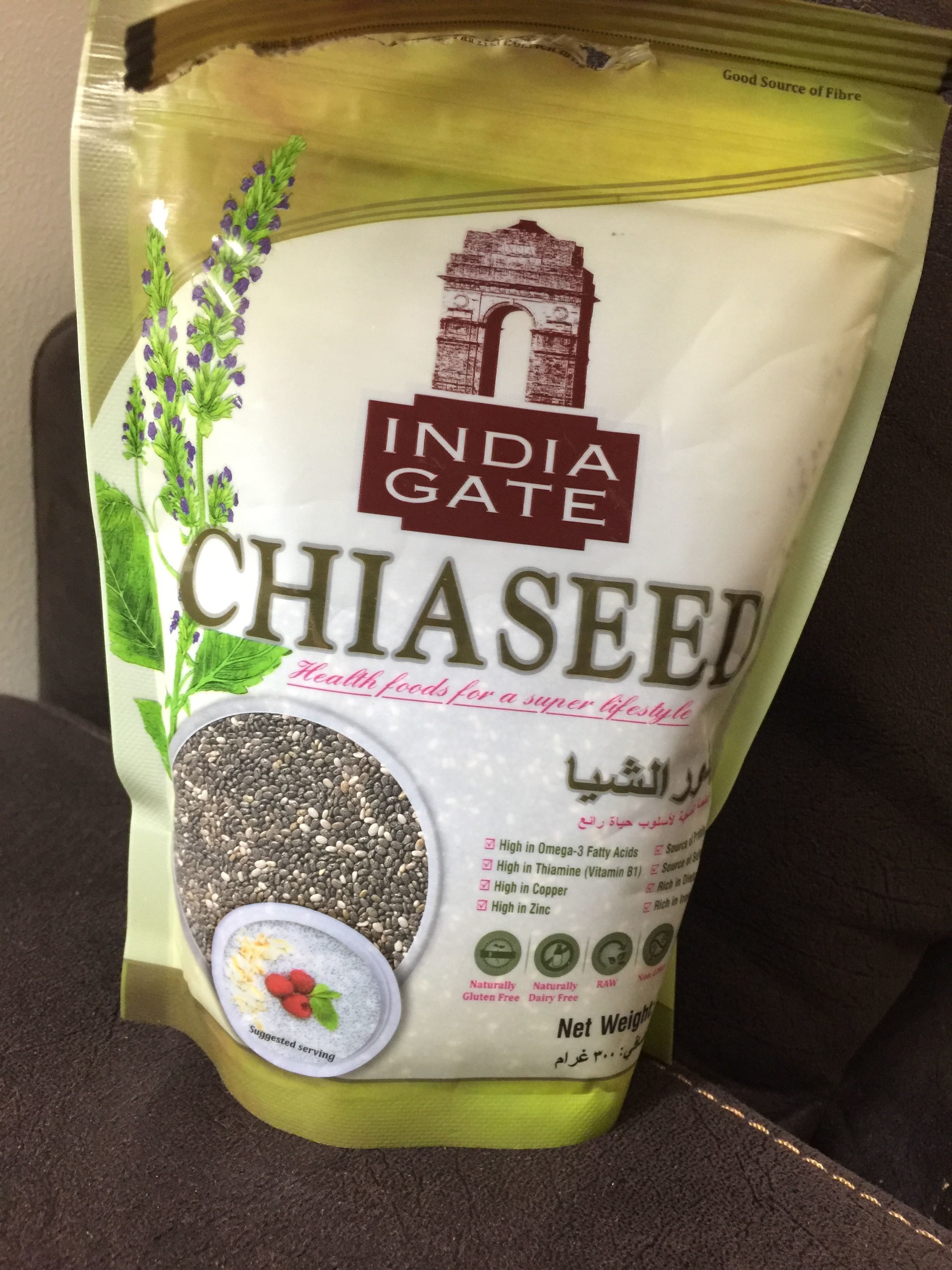 India Gate Chia Seeds 300g