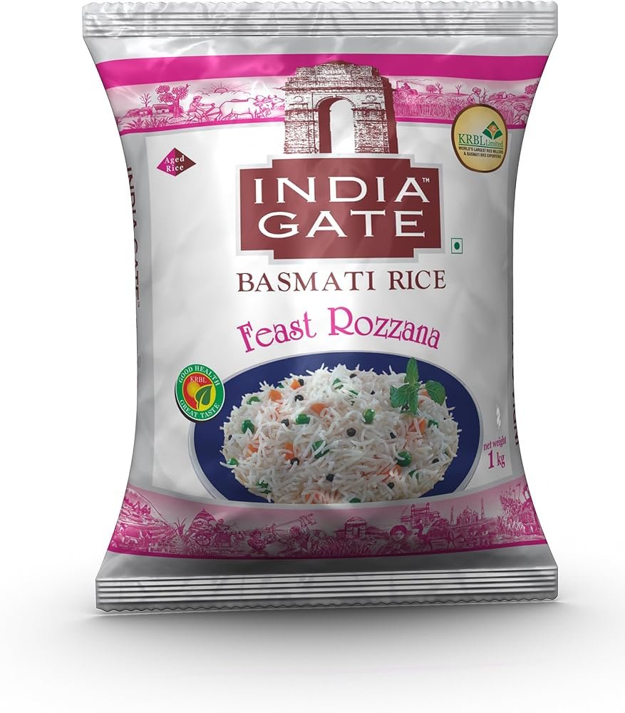 India Gate Feast Rozzana Basmati Rice 1kg