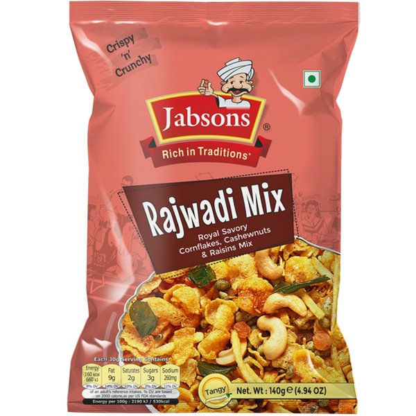 Jabsons Mini Bhakarwadi 140g