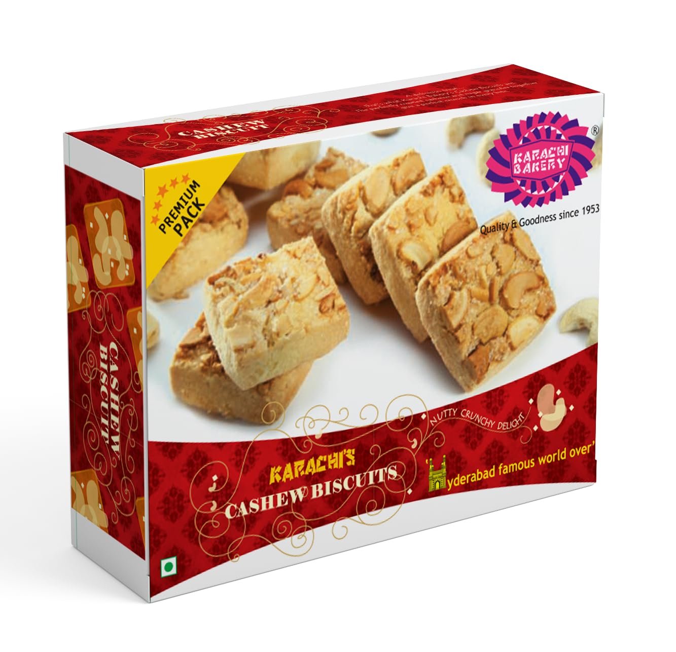 KARACHI BAKERY Cashew Almond Cookies 400g