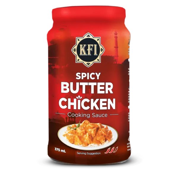 KFI Spicy Butter Chicken Sauce 375ml - Condiments