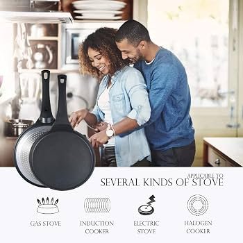 KQ Anodized Fry Pan 24cm