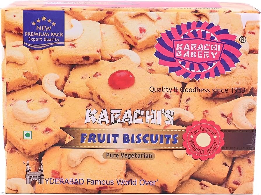 Karachi Bakery Atta Fruit Biscuits