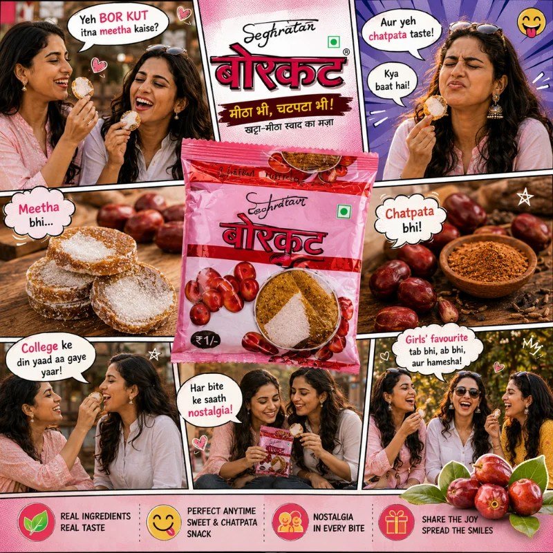 Khatta Mitha Gilla Churan 100g - Snacks