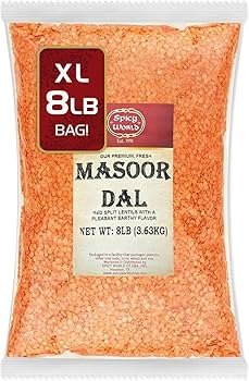 LAXMI Masoor Dal 8lb